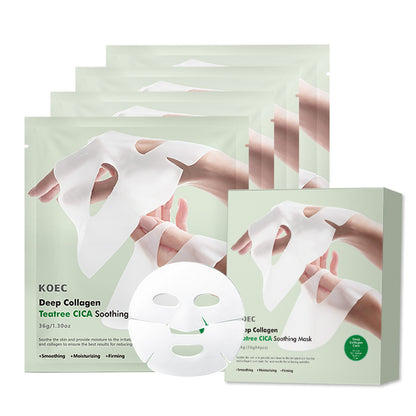 Collagen Polypeptide Hydrating Facial Masks – Multi‑Benefit Sheet Mask Set
