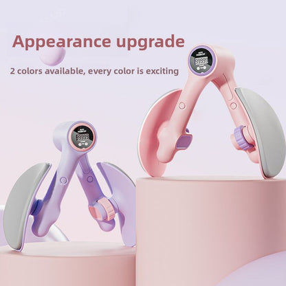 Pelvic Trainer & Leg Clamp – Kegel Exerciser with Digital Counter & 360° Rotatio